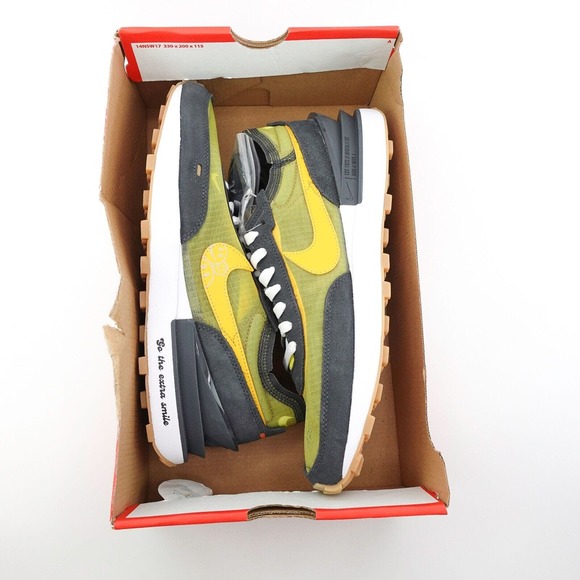 Nike Waffle One Go The Extra Smile Shoes Black Yellow Mens Size 9.5 DO5850 700 main image 8